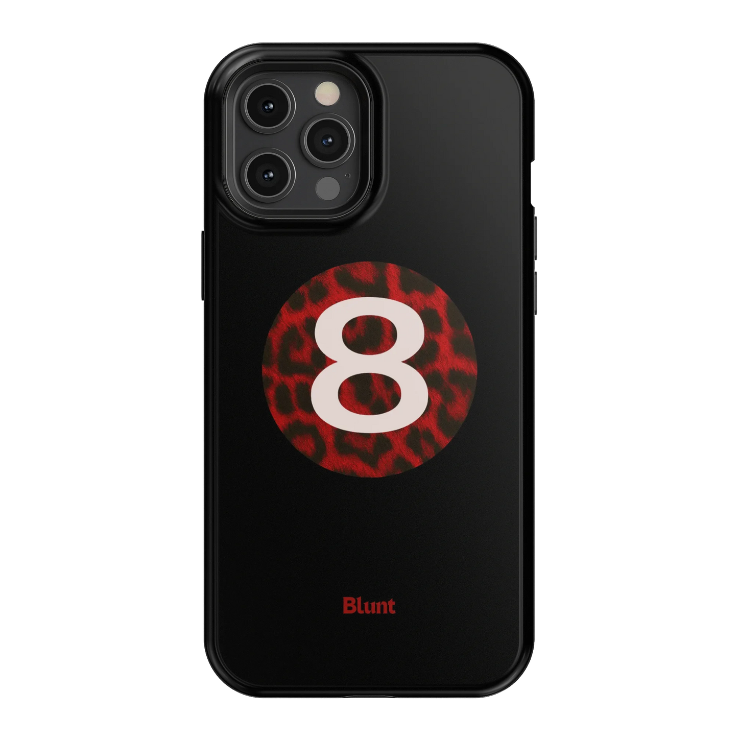 Red Cheetah Magic 8 iPhone Case