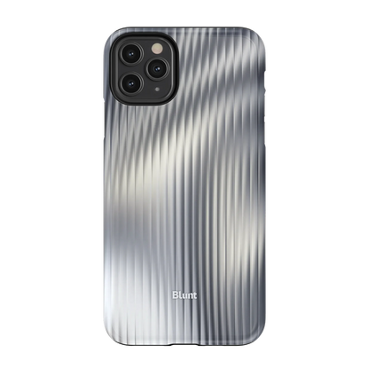 Silver Pulse iPhone Case