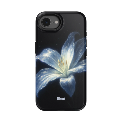 Blue Lilly iPhone Case