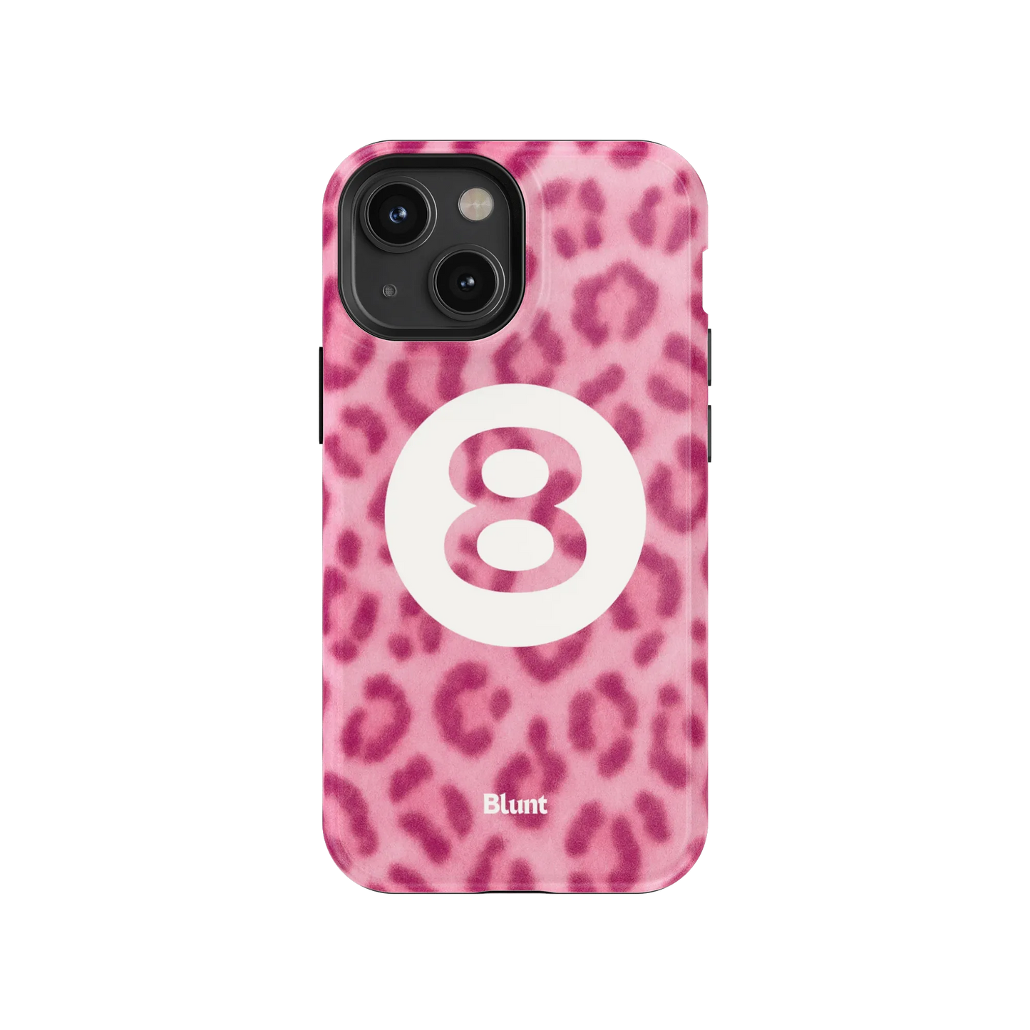 Pink Cheetah Magic 8 iPhone Case