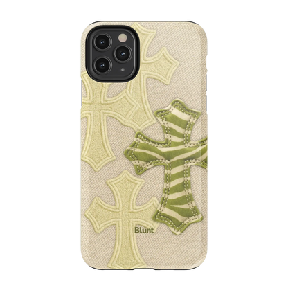 Matcha Cross iPhone Case