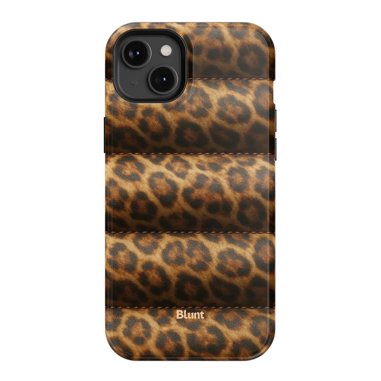 Cheetah Puffer iPhone Case