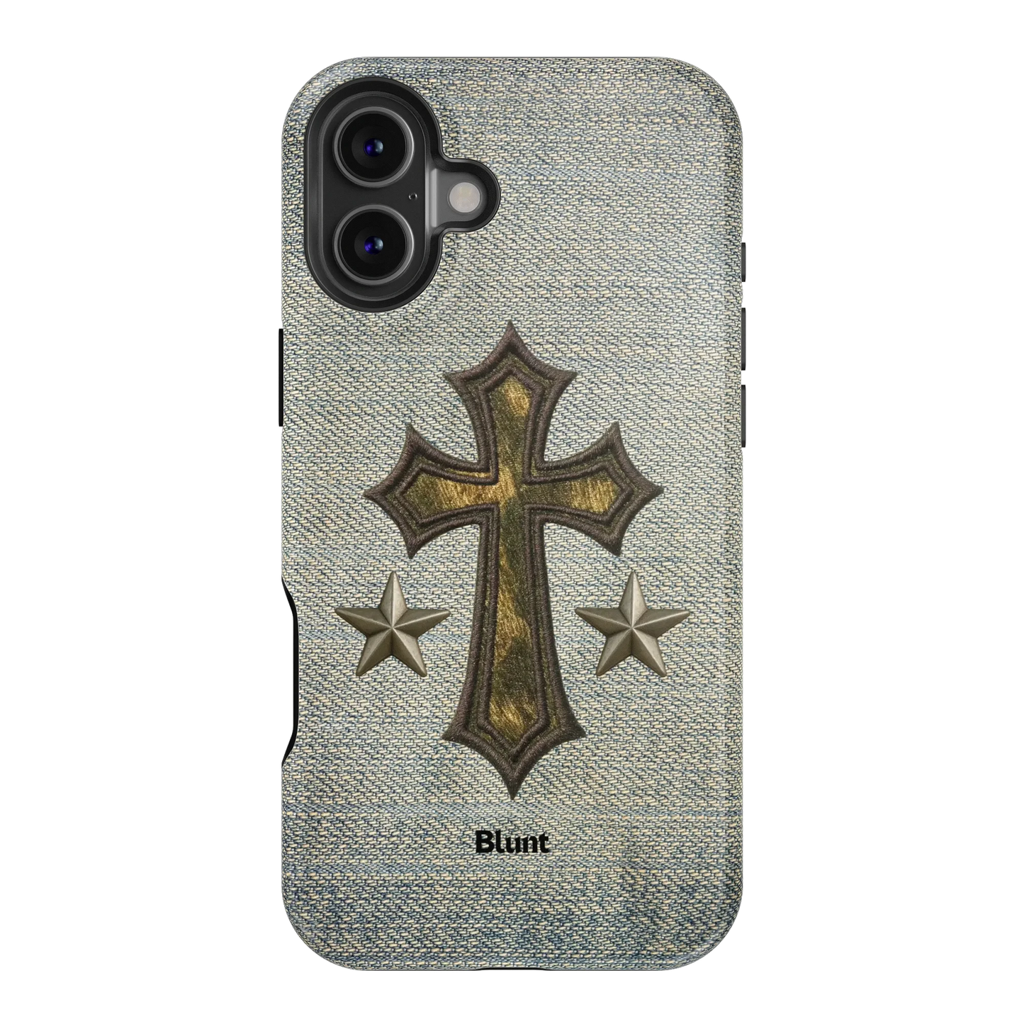 Denim Faith iPhone Case