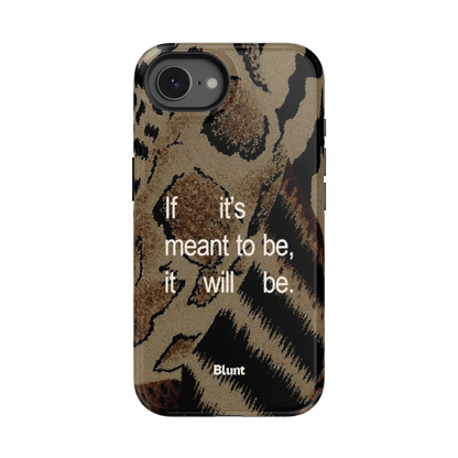 Meant To Be iPhone Case