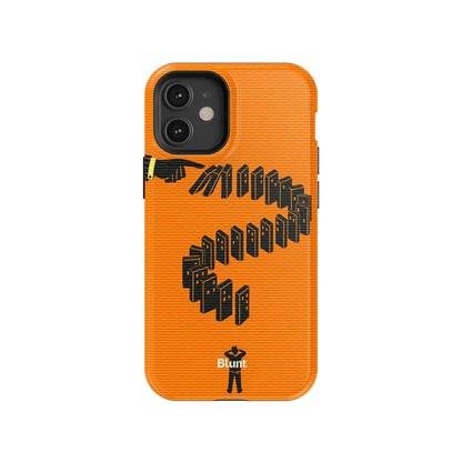 Domino Run iPhone Case