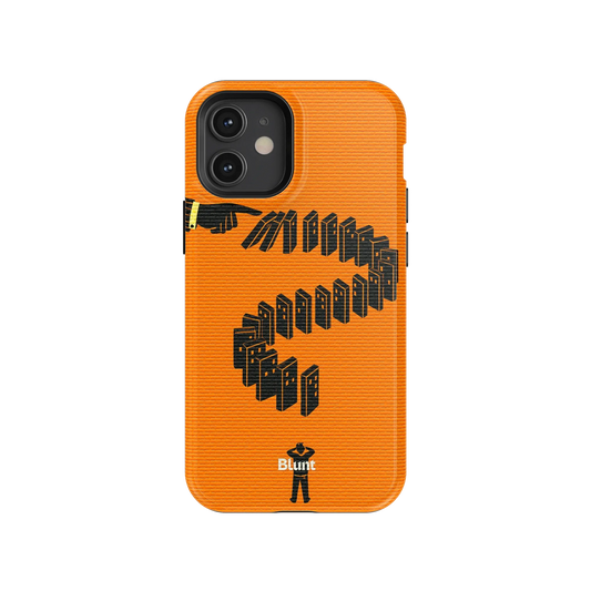 Domino Run iPhone Case