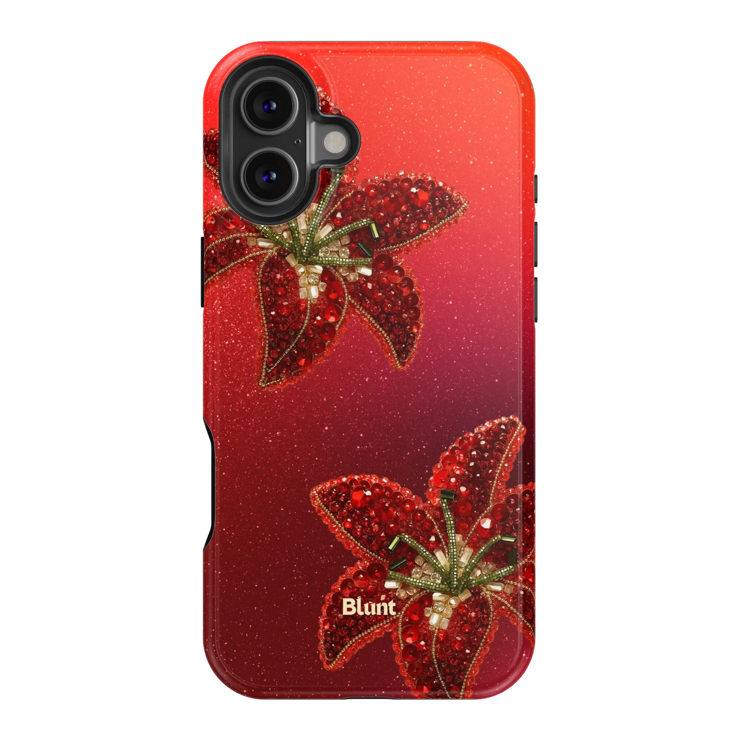 Scarlet Petals iPhone Case