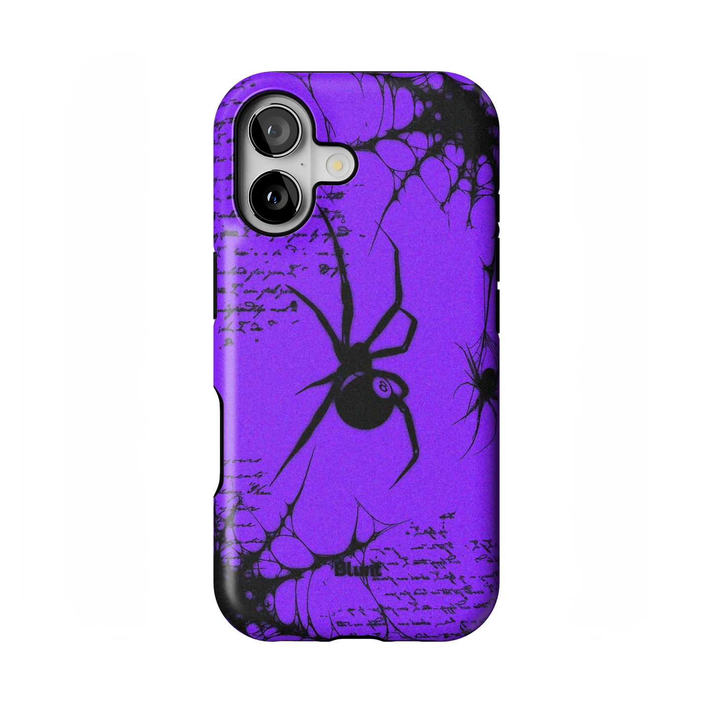 Violet Script iPhone Case