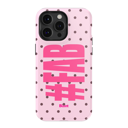 Pink Dot Fab iPhone Case