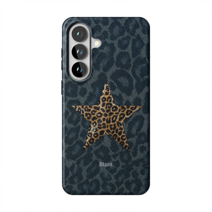 Denim-Cheetah-samsung-case-Galaxy S26 Plus-1