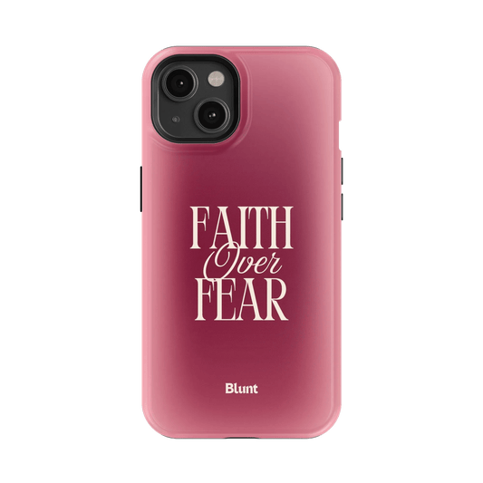 Faith Over Fear iPhone Case - Blunt Cases