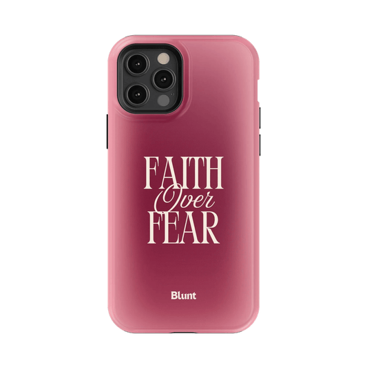 Faith Over Fear iPhone Case - Blunt Cases