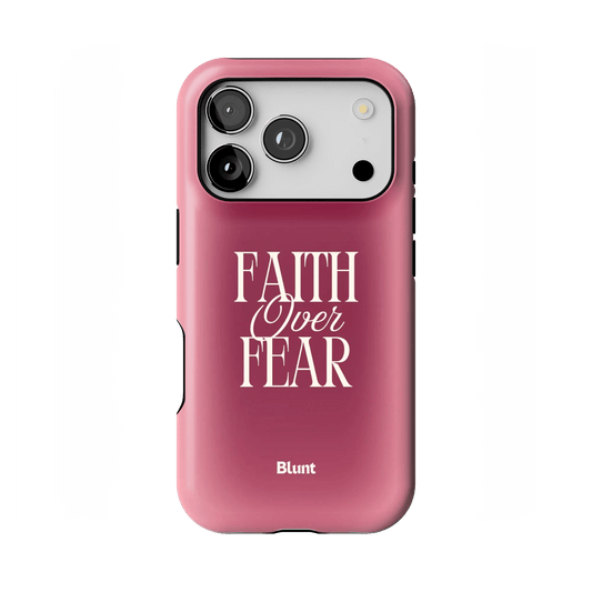 Faith Over Fear iPhone Case - Blunt Cases