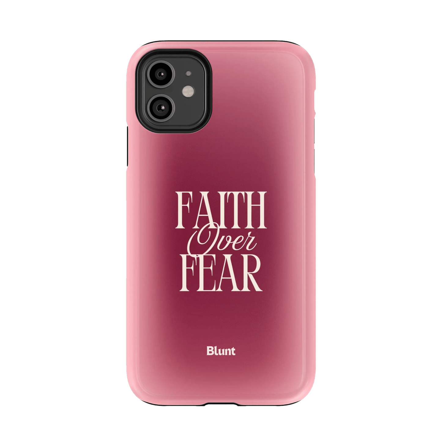 Faith Over Fear iPhone Case - Blunt Cases