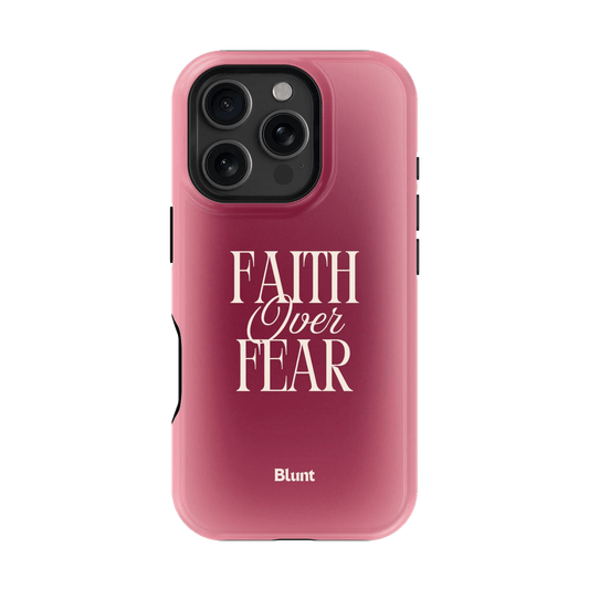 Faith Over Fear iPhone Case - Blunt Cases