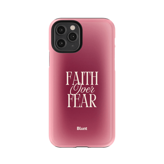 Faith Over Fear iPhone Case - Blunt Cases