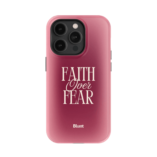 Faith Over Fear iPhone Case - Blunt Cases