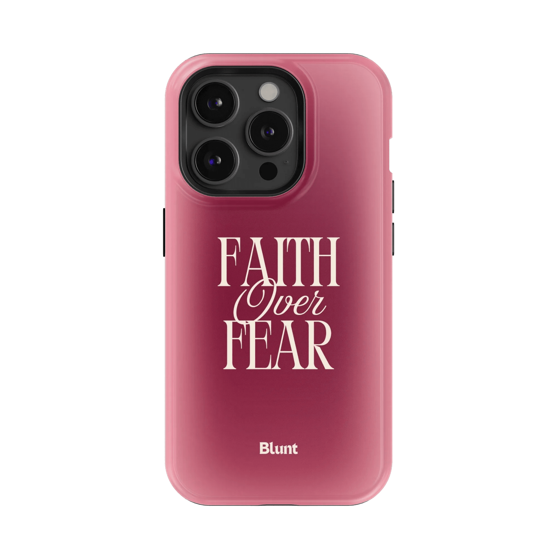 Faith Over Fear iPhone Case - Blunt Cases