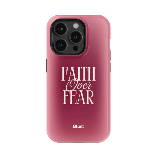 Faith Over Fear iPhone Case - Blunt Cases