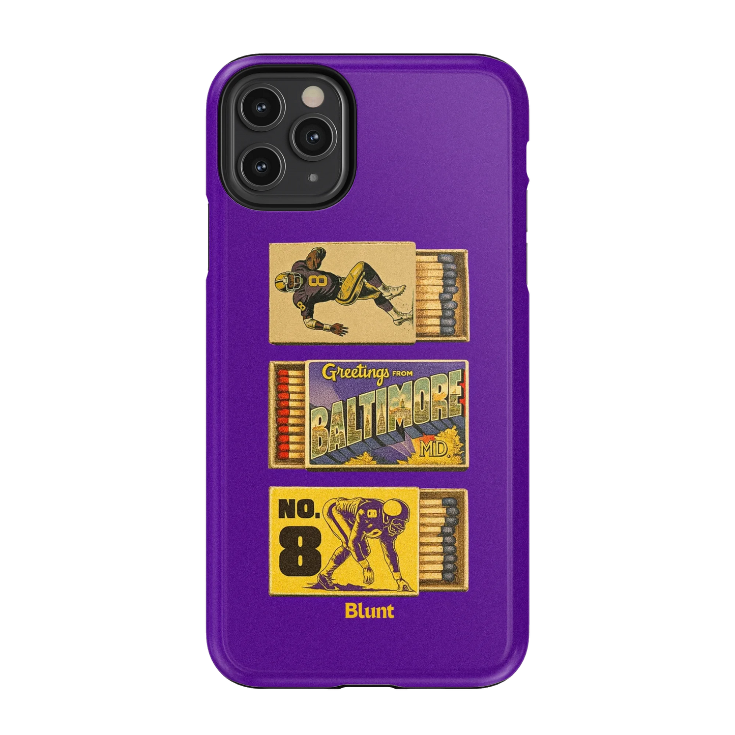 B'More Football iPhone Case
