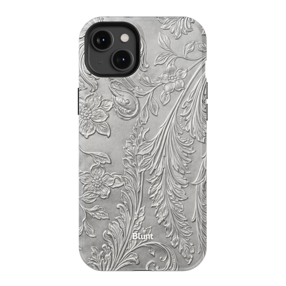 Tooled Silver iPhone Case