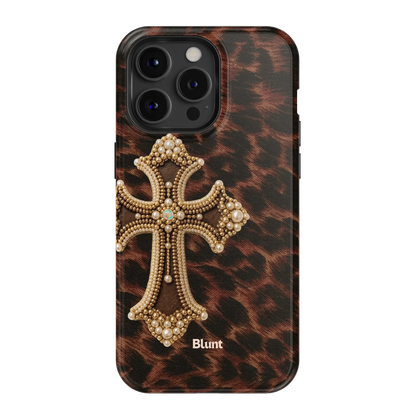Bedazzled Cross iPhone Case