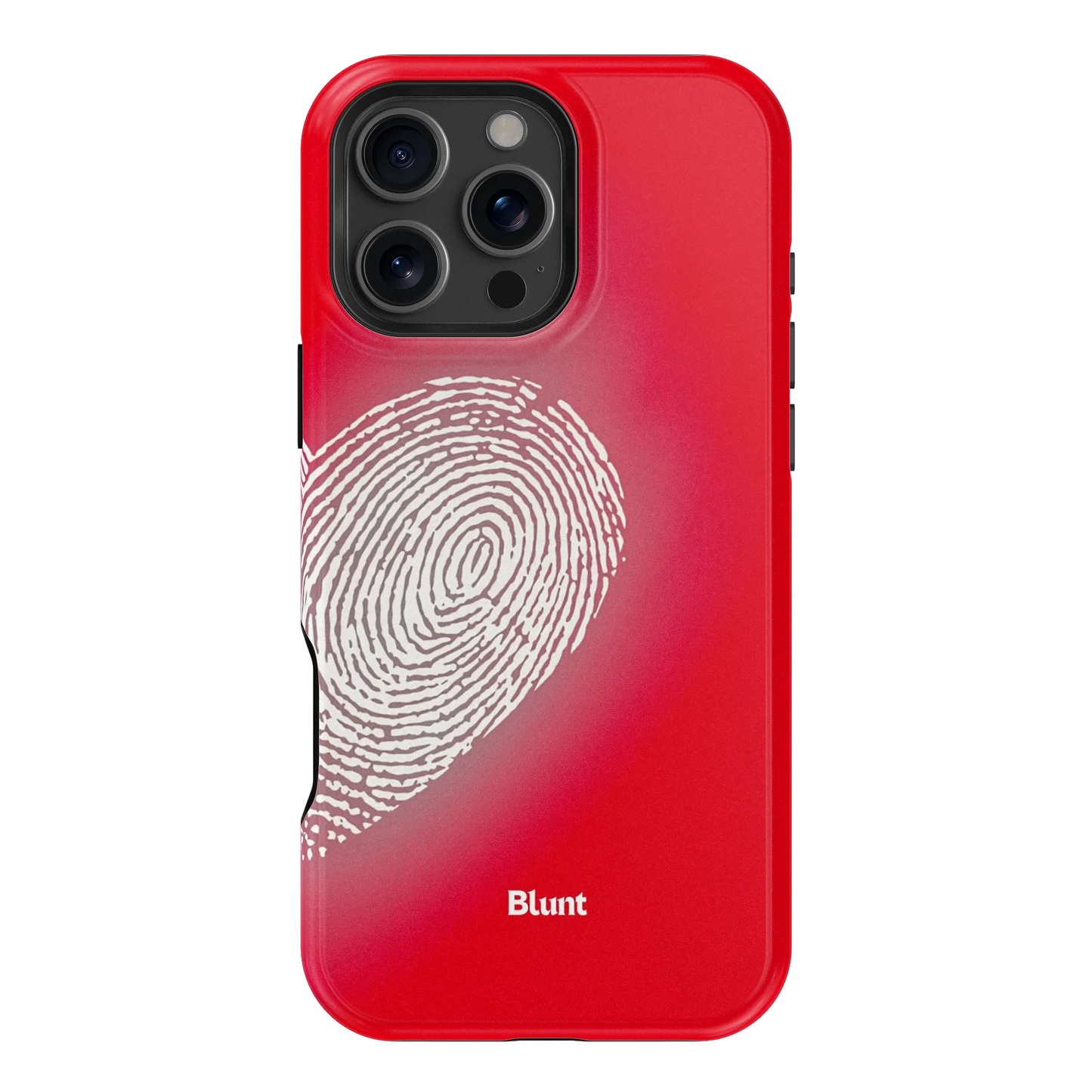 Heart Print Red iPhone Case