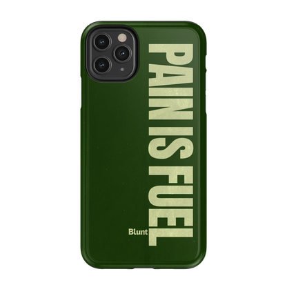 Pain Fuels iPhone Case