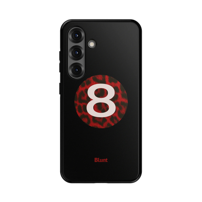 Red Cheetah Magic 8 Samsung Case