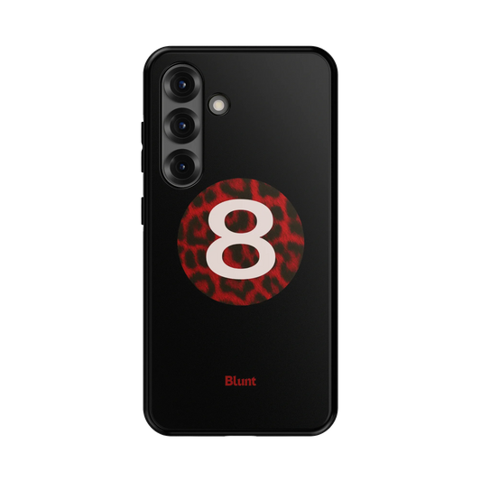 Red Cheetah Magic 8 Samsung Case