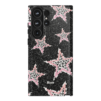 Pink Zebra Stars Samsung Case