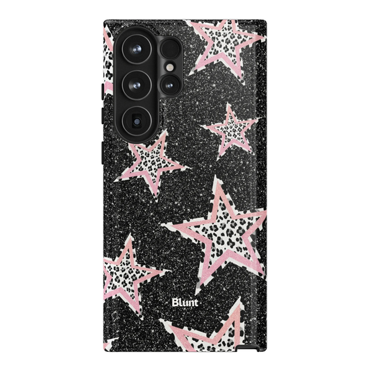 Pink Zebra Stars Samsung Case