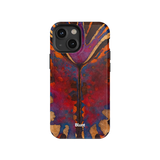 Molten Veins iPhone Case