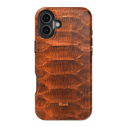 Auburn Python iPhone Case