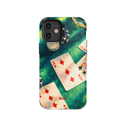 Painted Ace iPhone Case