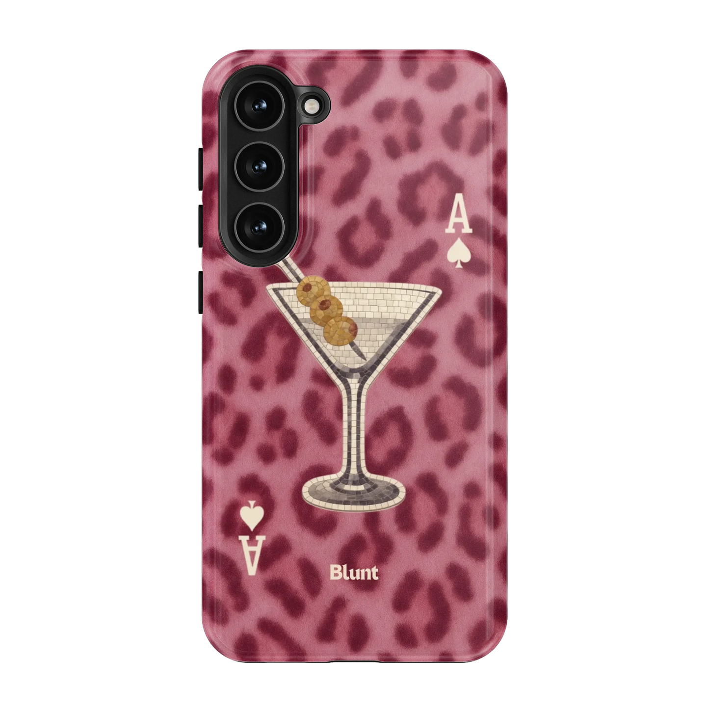 Pink Cheetah Dirty Martini Samsung Case