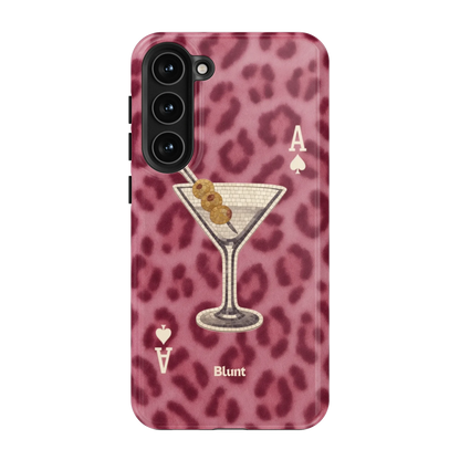 Pink Cheetah Dirty Martini Samsung Case