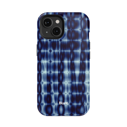 Blue Ripple iPhone Case