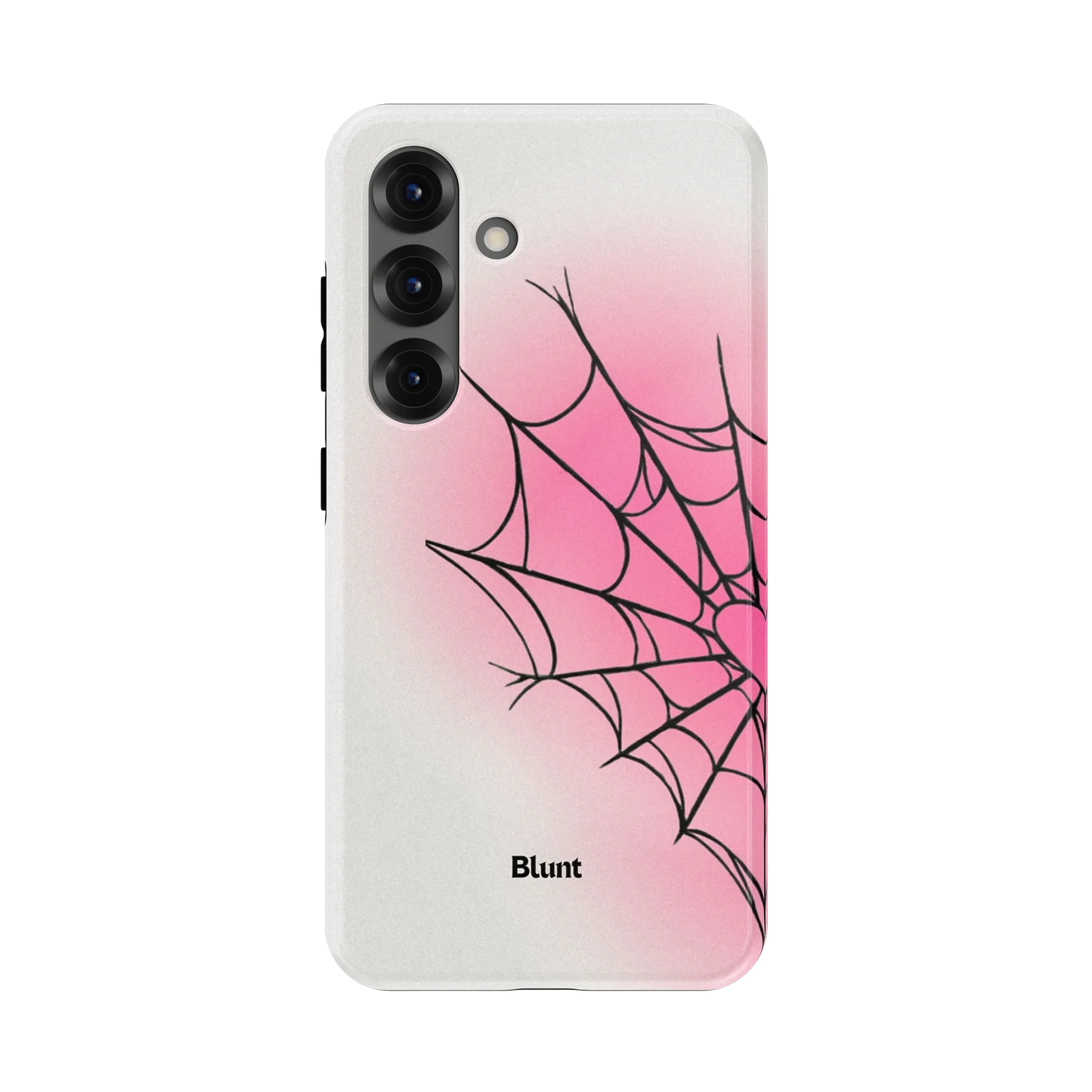 White Pink Web Samsung Case