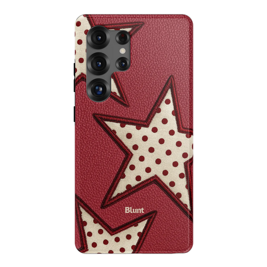 Cherry Polka Star Samsung Case