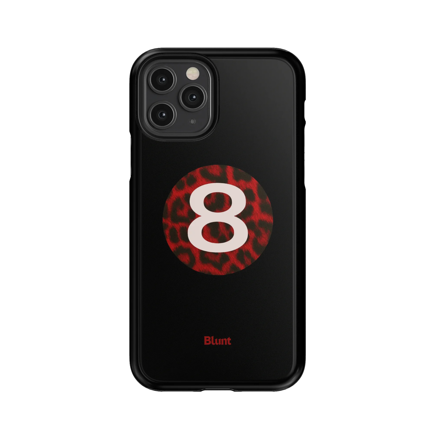 Red Cheetah Magic 8 iPhone Case