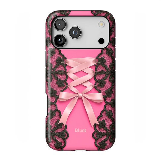 Pink Corset iPhone Case