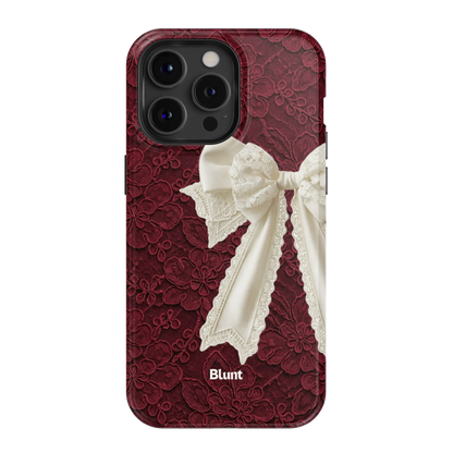 Velvet Bow iPhone Case