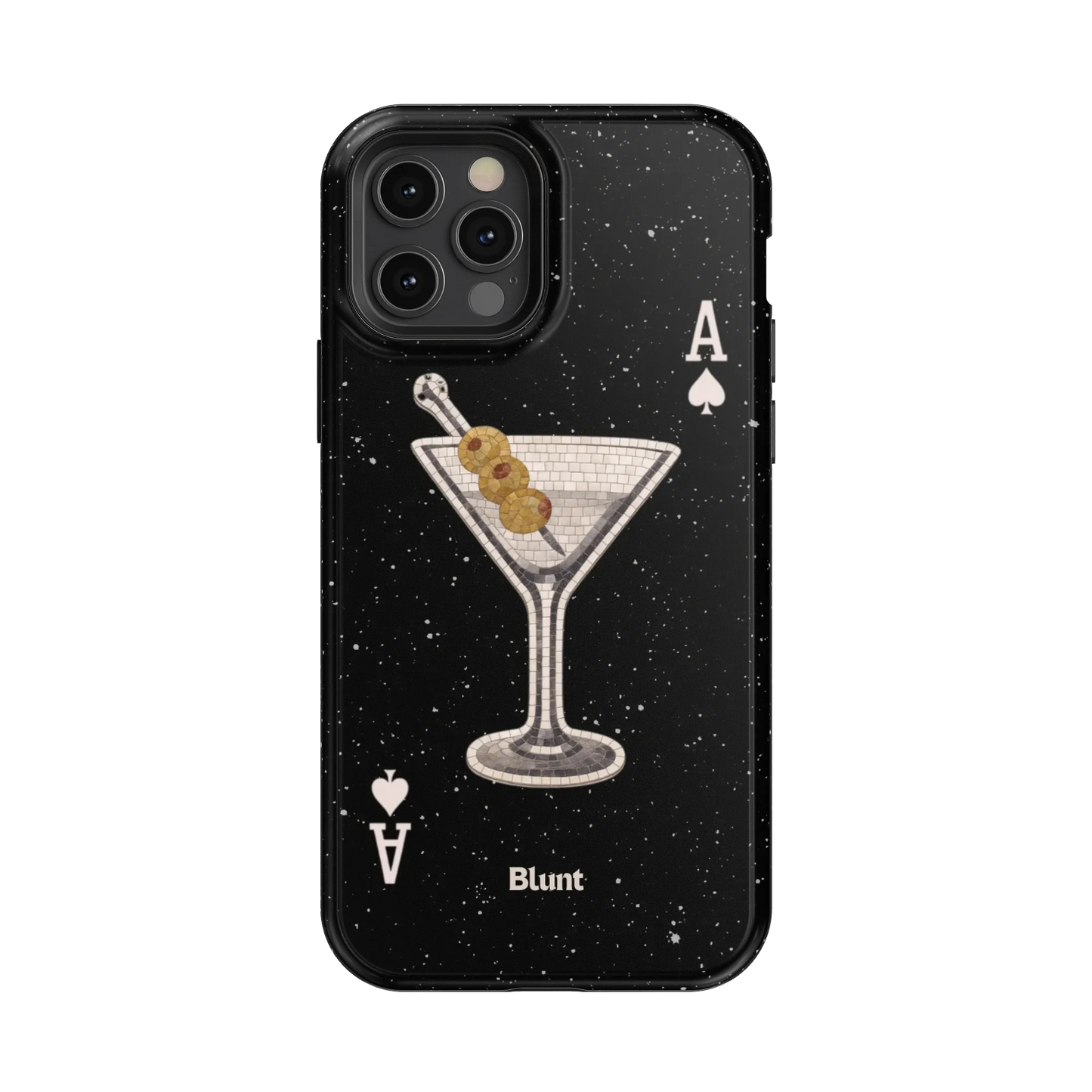 Black Dirty Martini iPhone Case