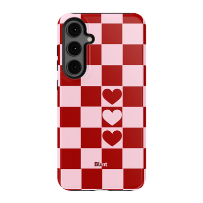 Checker Love Samsung Case