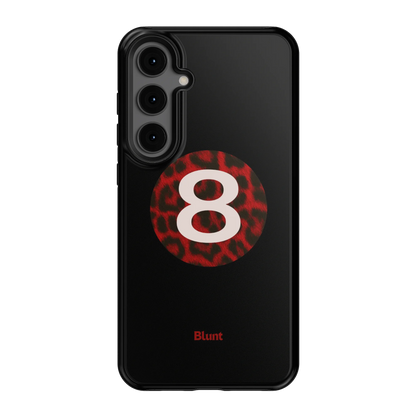 Red Cheetah Magic 8 Samsung Case
