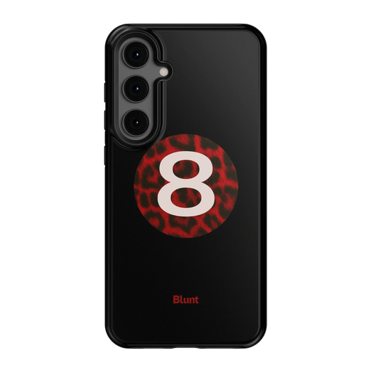 Red Cheetah Magic 8 Samsung Case