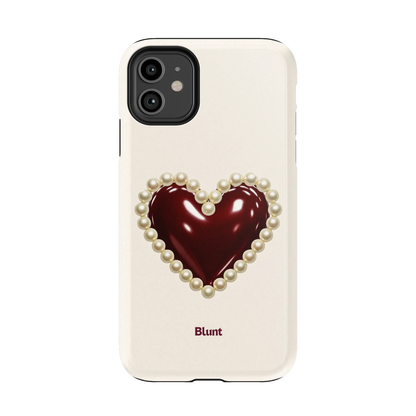 Maroon Muse iPhone Case