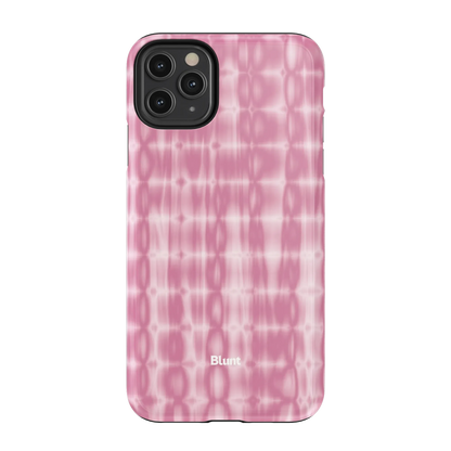 Pink Ripple iPhone Case