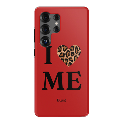 Red I Love Me Samsung Case